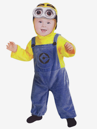 Movie Minions Halloween Jumpsuit For Kids Children's Performance Clothes