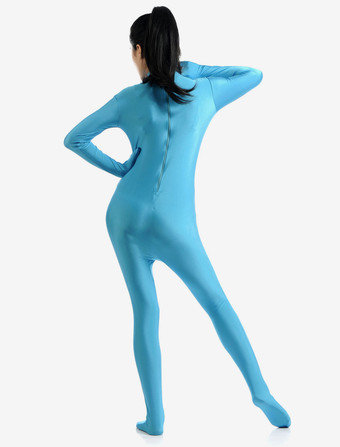 全身タイツ　ライトスカイブルー　ピュア　ニンジャ　舞台　演劇　仮装　変装　パーティー衣装　イベント　宴会　コスチューム　ハロウィン