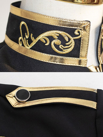 男性のための白いヴィンテージトップヴィンテージポリエステル長袖レトロコスチューム バーガンディ