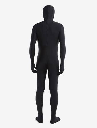 Halloween Morph Suit Black Lycra Spandex Zentai Suit - Milanoo.com