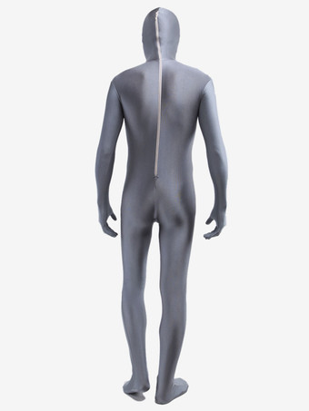 全身タイツ　グレー　カラータイツ　ピュア　透明人間　ニンジャ　舞台　演劇　仮装　変装　パーティー衣装　イベント　宴会　コスチューム