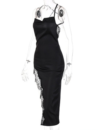 誕生日 ボディコン ドレス ブラック ストラップレス セクシー ノースリーブ ペンシル ドレス