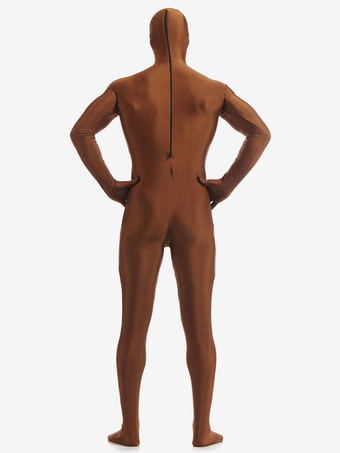 全身タイツ ピュア　ニンジャ　舞台　演劇　仮装　変装　パーティー衣装　イベント　宴会　コスチューム　ブラウン　 ハロウィン