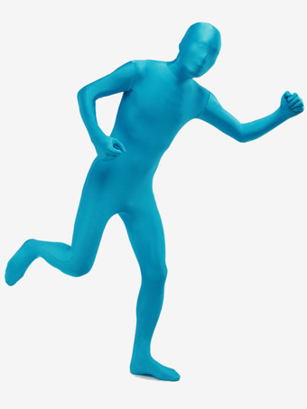 全身タイツ　ライトスカイブルー　女性用　カラータイツ　ピュア　透明人間　ニンジャ　舞台　演劇　仮装　変装　パーティー衣装　イベント　宴会　コスチューム