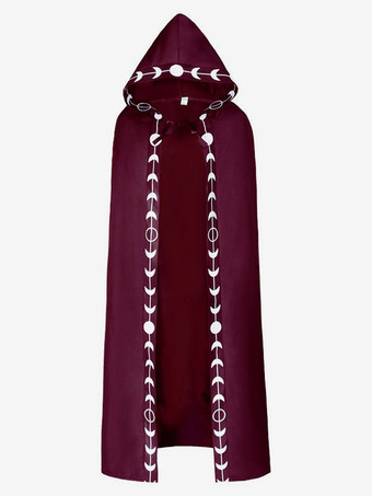 レッド ケープマントポリエステル大人用コスチュームアクセサリー