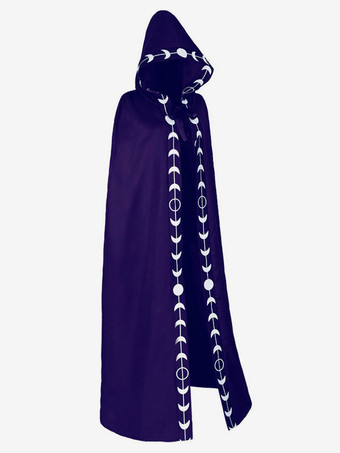 パープル ケープマントポリエステル大人用コスチュームアクセサリー