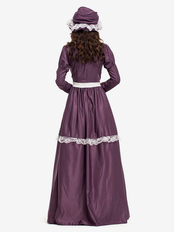 中世 ドレス 女性用 プリンセス 貴族ドレス フクシア 中世風 マルディグラ レトロ ヨーロッパ 宮廷風 中世 ドレス・貴族ドレス