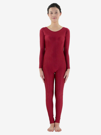 ルビーレッド全身タイツ　8色　カラータイツ　ピュア　マスクなし　透明人間　ニンジャ　舞台　演劇　仮装　変装　パーティー衣装　イベント　宴会　コスチューム