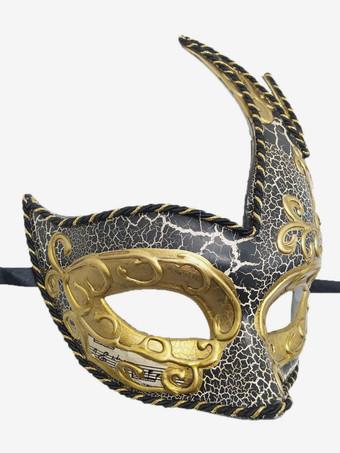 La maschera di carnevale brasiliana per adulti in plastica nera accessori  per costumi in maschera - Milanoo.com