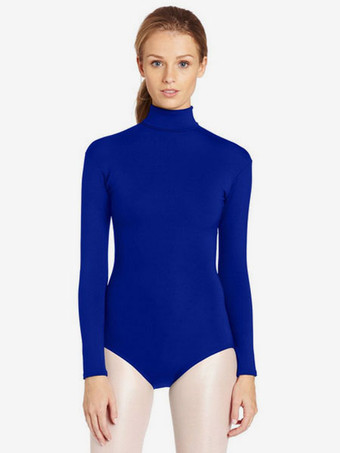 ブルー バレエ レオタード ブラック バレエ衣装 女性用 バレリーナ 大人用 ライクラ・スパンデックス トレーニング ダンス衣装　コスチューム