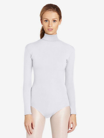 ホワイト バレエ レオタード ブラック バレエ衣装 女性用 バレリーナ 大人用 ライクラ・スパンデックス トレーニング ダンス衣装　コスチューム