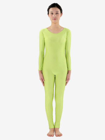 黄緑色全身タイツ　8色　カラータイツ　ピュア　マスクなし　透明人間　ニンジャ　舞台　演劇　仮装　変装　パーティー衣装　イベント　宴会　コスチューム