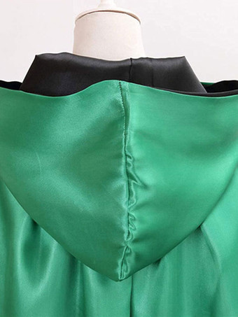 クリスマスマントポリエステルクリスマスハロウィーンの休日の衣装のための男性の赤いポンチョ