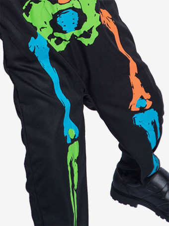 ハロウィン 子供のためのハロウィンコスチュームブラックポリエステルジャンプスーツホリデーコスチュームフルセット