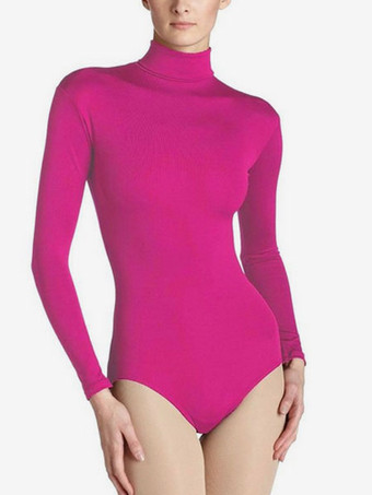 ローズレッドバレエ レオタード ブラック バレエ衣装 女性用 バレリーナ 大人用 ライクラ・スパンデックス トレーニング ダンス衣装　コスチューム