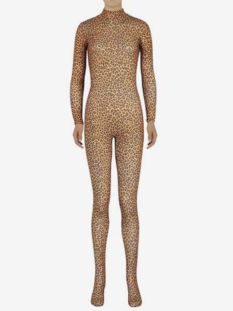 Women's Leopard Print Catsuit
