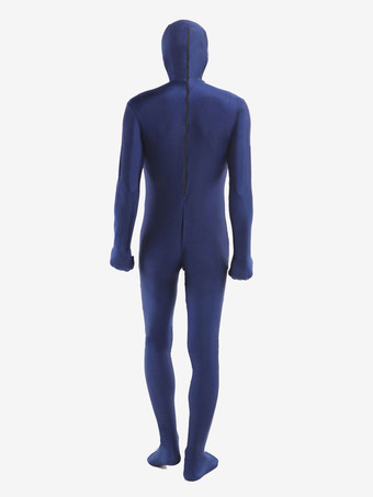 全身タイツ　ダークブルータイツ　カラータイツ　ピュア　透明人間　ニンジャ　舞台　演劇　仮装　変装　パーティー衣装　イベント　宴会　コスチューム