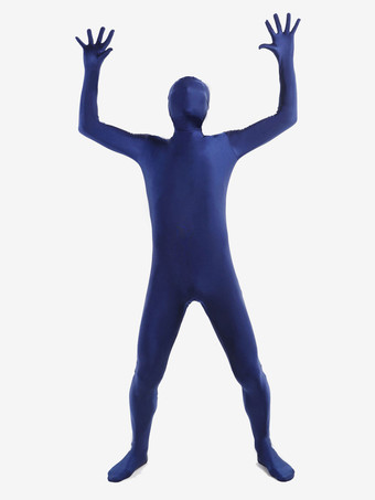 全身タイツ　ダークブルータイツ　カラータイツ　ピュア　透明人間　ニンジャ　舞台　演劇　仮装　変装　パーティー衣装　イベント　宴会　コスチューム