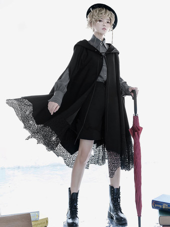 ゴスロリ ブラウス 長袖 ロリータ トップ ブラウス ロリータ シャツ グレー