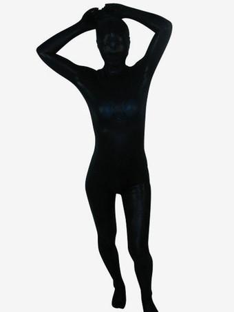 Halloween Morph Suit Black Lycra Spandex Zentai Suit - Milanoo.com