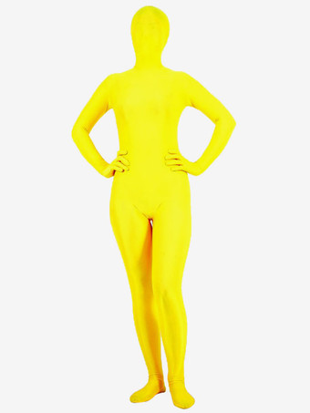 全身タイツ　イエロータイツ　カラータイツ　ピュア　透明人間　ニンジャ　舞台　演劇　仮装　変装　パーティー衣装　イベント　宴会　コスチューム