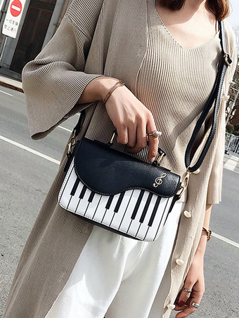 スウィートロリータバッグブラックショルダーバッグPUレザーロリータアクセサリー