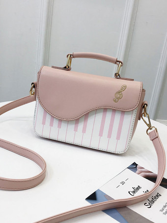 スウィートロリータバッグブラックショルダーバッグPUレザーロリータアクセサリー