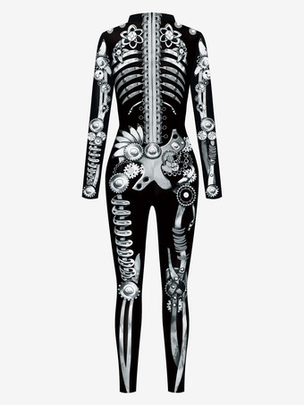 Monster Zentai Suits   Women   Zentai Jumpsuit Green Scary Skeleton   Lycra Spandex Catsuit