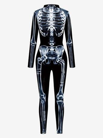 モンスター全身タイツ ハロウィン ハロウィーンのジャンプスーツの女性のぶどう紫色のハロウィーン怖いライクラスパンデックスキャットスーツZentai