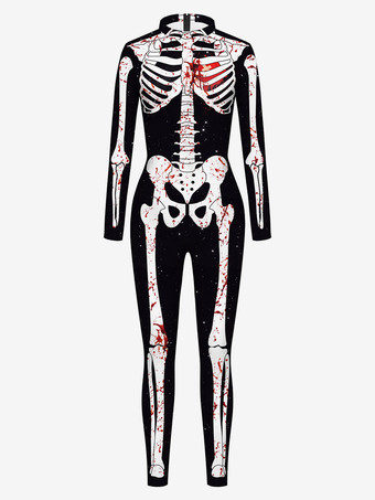 肌色モンスター全身タイツ ハロウィン ハロウィーンのジャンプスーツの女性のぶどう紫色のハロウィーン怖いライクラスパンデックスキャットスーツZentai