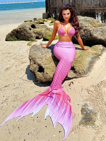 女性用ビキニセットマーメイドサマービーチ水着