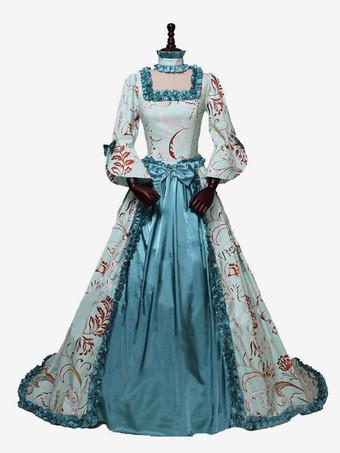 Sky Blue Victorian Dress