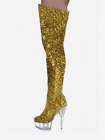 Pole Dance Shoes Women s Sparkly Stripper Shoes Platform Stiletto