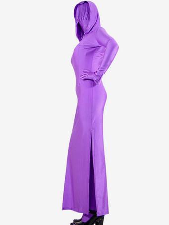 Morphsuits Purple Morphsuit Mens Womens Skinsuit Zentai Suit Fancy Dress  Costume Halloween Purple M 