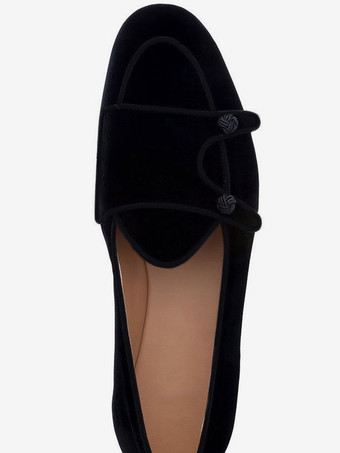 メンズ ペニーローファー カジュアルシューズ ブラック ファッション ベルベット モンクストラップ ローファー ラウンドトゥ プロム パーティー ウェディングシューズ ビジネス パーティーシューズ