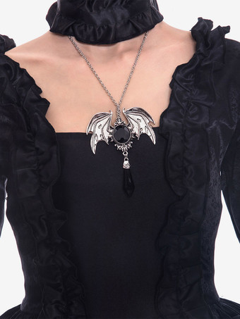 中世 ドレス 女性用 プリンセス 貴族ドレス ブラック 長袖 ヴィクトリア風 マルディグラ レトロ ヨーロッパ 宮廷風 中世 ドレス・貴族ドレス