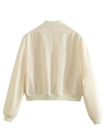 ボンバージャケット カジュアル ストリートウェア バーシティジャケット 女性用