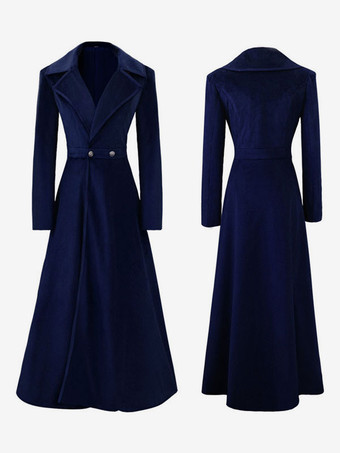 ディープブルーレッド レトロ コスチューム ポリエステル オーバーコート レディース レトロ トップ マリー・アントワネット コスチューム パーティー ウエディングドレス バーガンディ