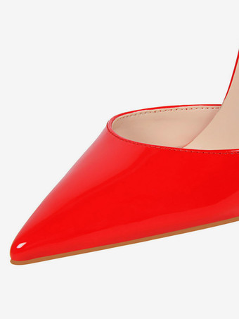 ハイヒール ポインテッドトゥ パンプス 肌色 ピンヒール PU 10.5cm 無地 シューズ ハイヒールシューズ 調整可能なストラップ 結婚式 二次会 通勤用 仕事 キャバ 卒園式 卒園式 レディース靴