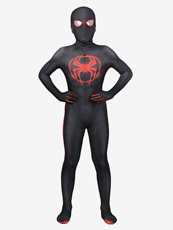 Spider Man Cosplay Across the Spider-Verse Miles Morales Spider-Man Kid Cosplay Costumes