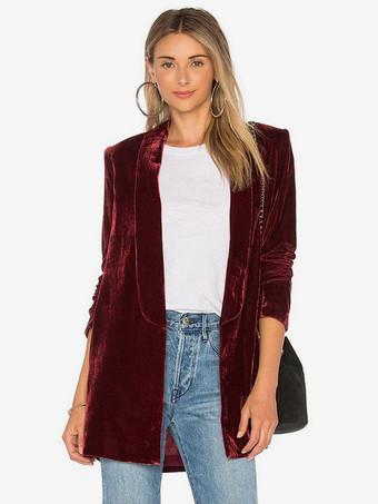 Veste en velours online femme