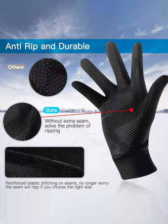 メンズ サーマルグローブ ゲーム サイクリング オートバイ スキーグローブ タッチスクリーン スポーツグローブ