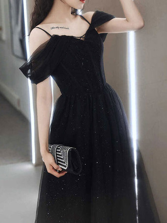 イブニングドレス Aライン ストラップレス マキシレングス ノースリーブ レースアップ レース 社交ページェントドレス