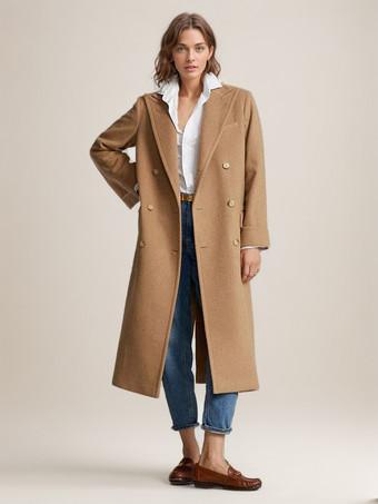 Manteau hiver laine femme hot sale