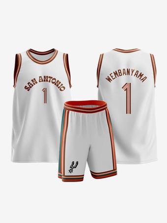 Maillot basket NBA : le maillot de San Antonio Spurs en promo sur ce site  bien connu