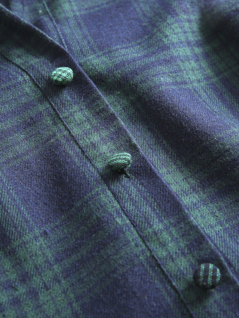 1950年代オードリー・ヘップバーン風　ヴィンテージドレス　Vネック　半袖　膝丈　チェック柄　二次会　お呼ばれ　発表会　スイングドレス