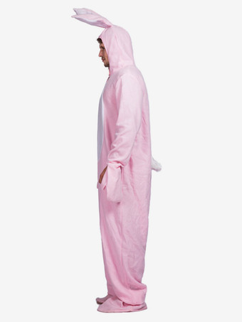 着ぐるみパジャマワンジーハロウィン大人用ピンクポリエステルジャンプスーツ着ぐるみコスチューム