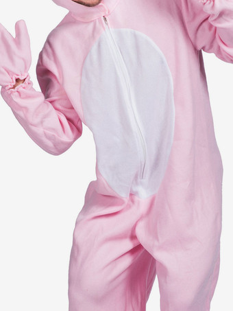 着ぐるみパジャマワンジーハロウィン大人用ピンクポリエステルジャンプスーツ着ぐるみコスチューム