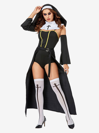女性用コスチューム ハロウィン コスプレセット 大人用セクシーランジェリー 中世のレトロなドレスを着たキリストの子供