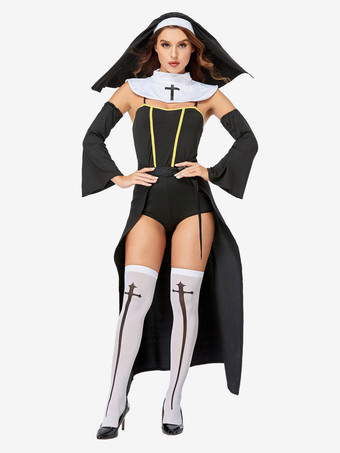 ハロウィン 女性用コスチューム ハロウィン コスプレセット 大人用セクシーランジェリー 中世のレトロなドレスを着たキリストの子供